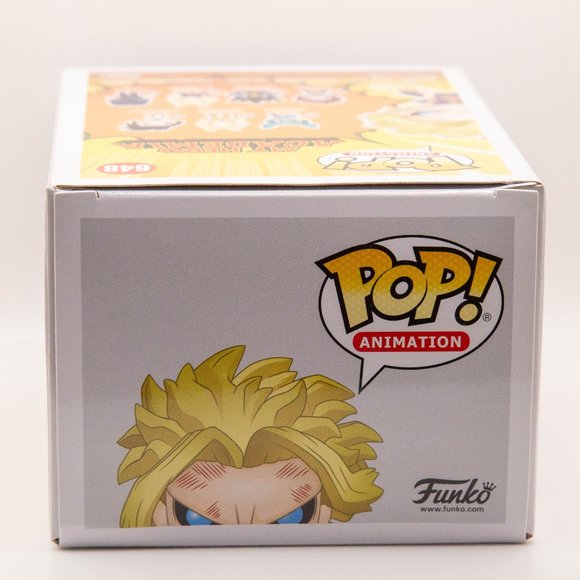 Funko Pop My Hero Academia (MHA) All Might (Weakened) (#648) Box Lunch Exclusive - Picture 6 of 7